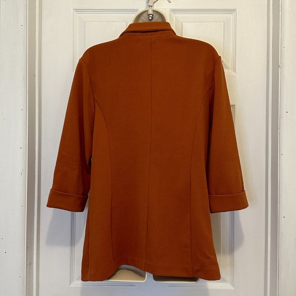 Rust Colored Maurices Blazer - Size Large - Picture 4 of 5